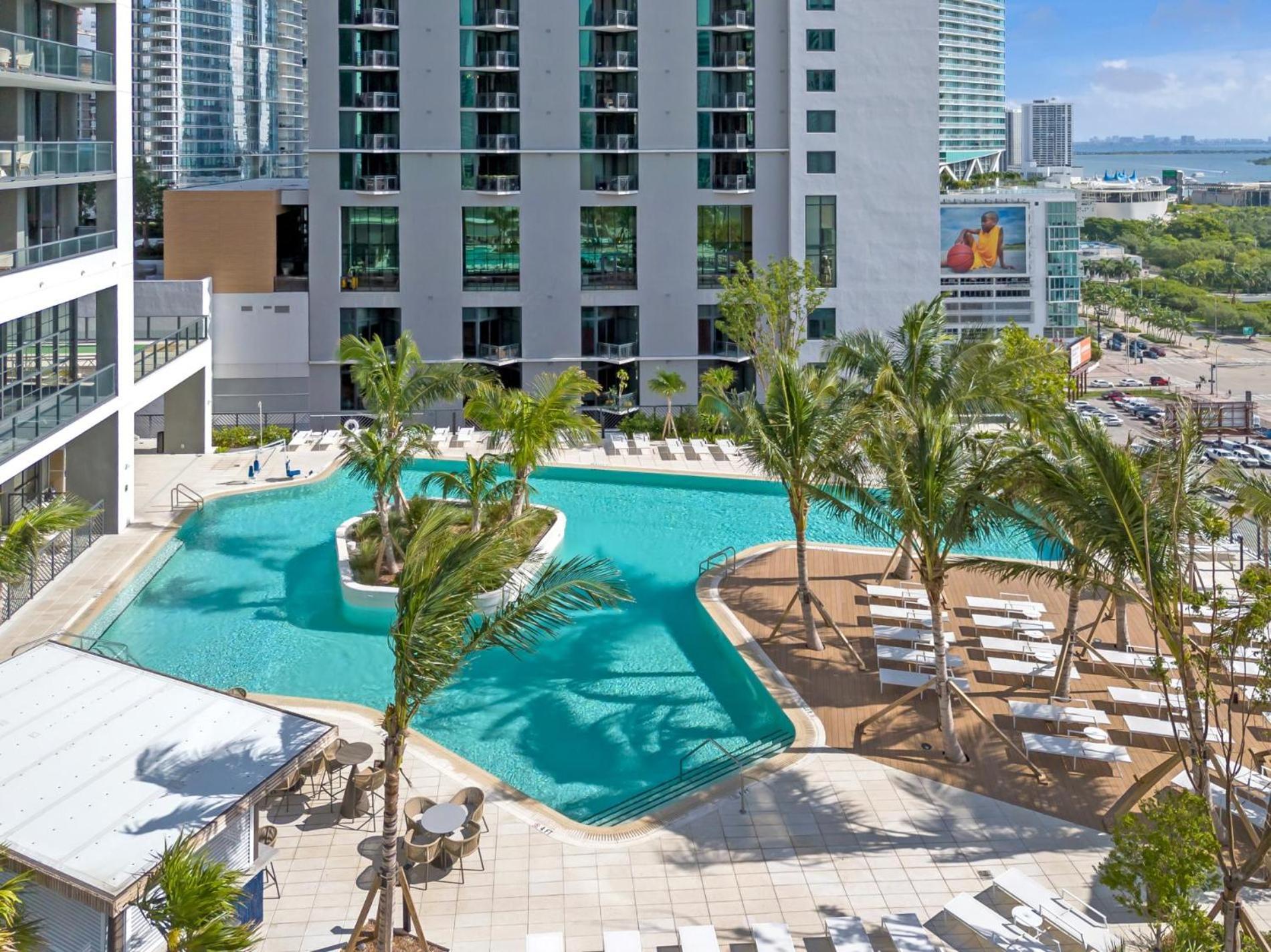 Modern 1Br Apartment With Breathtaking Views Heart Of Downtown Miami Eksteriør bilde