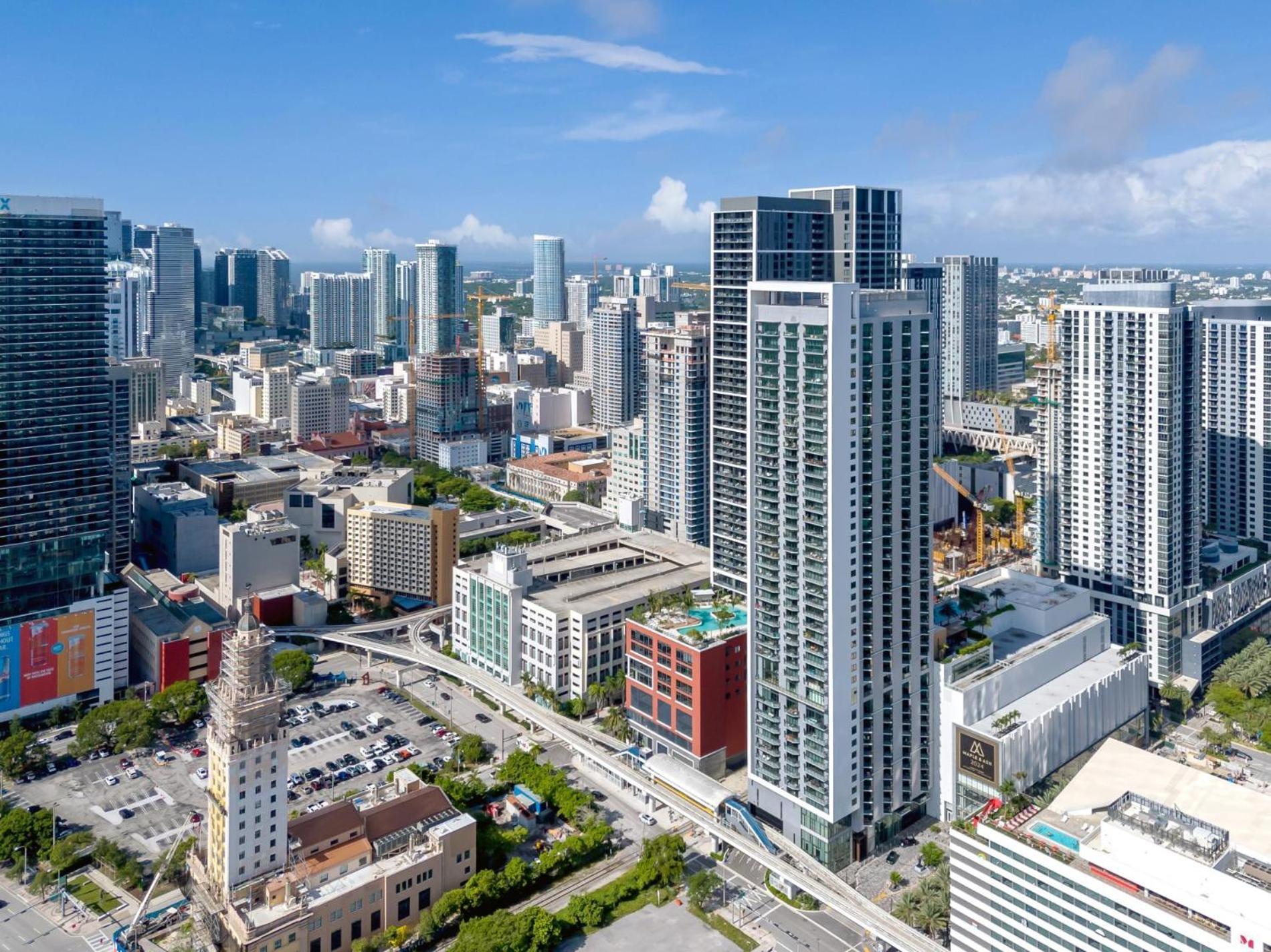 Modern 1Br Apartment With Breathtaking Views Heart Of Downtown Miami Eksteriør bilde