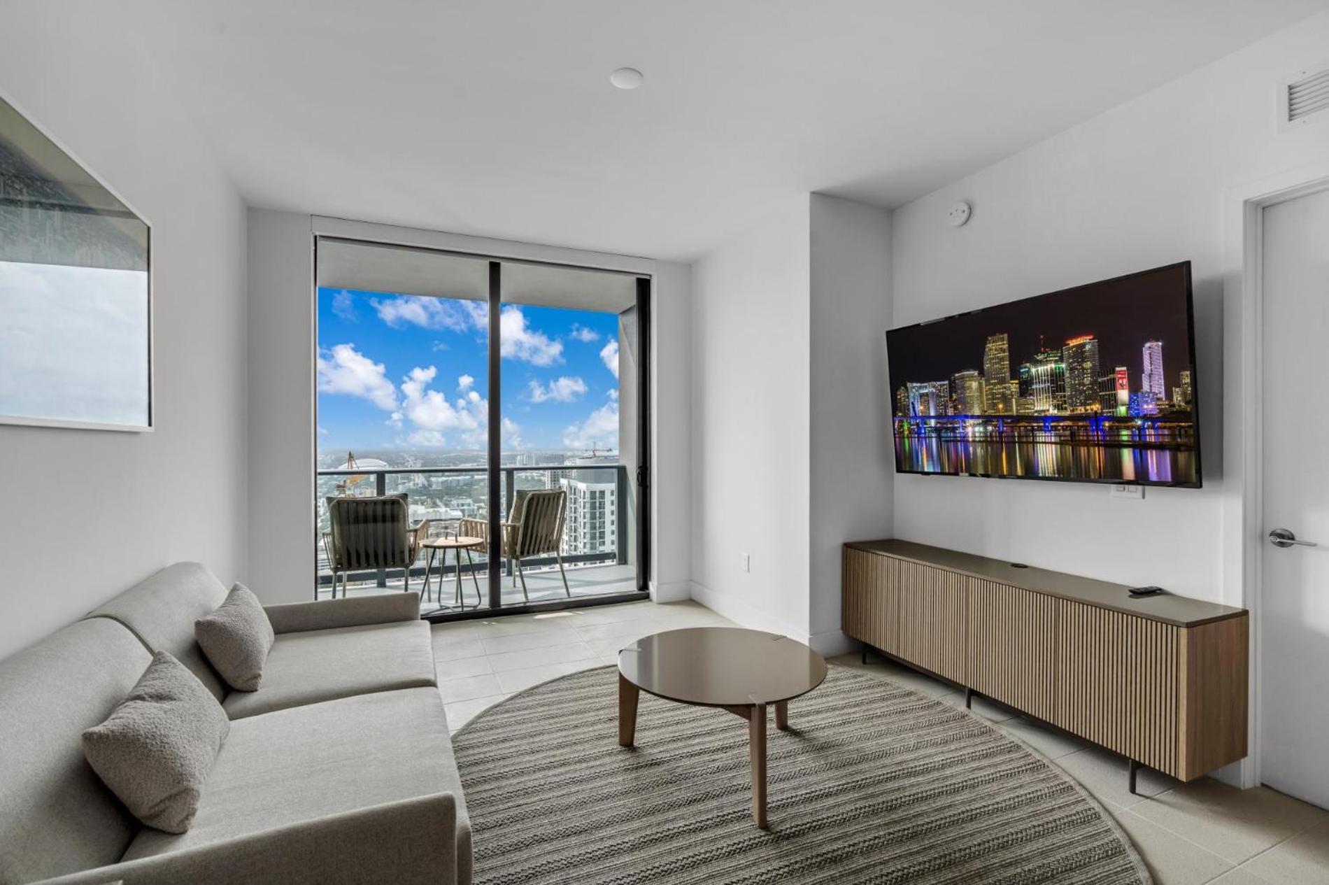 Modern 1Br Apartment With Breathtaking Views Heart Of Downtown Miami Eksteriør bilde